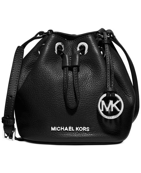 michael kors drawstring bag price|Michael Kors studded leather handbags.